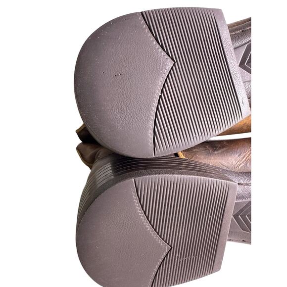 Ariat Sport Rambler Western Boot Men's 11.5 D Square Toe Bartop Brown Leather - Picture 12 of 12